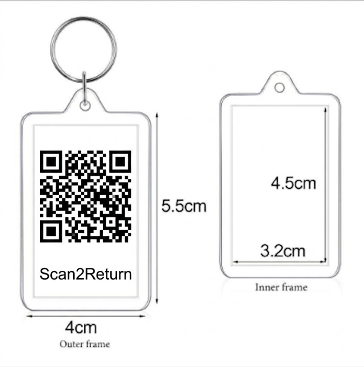 Scan2Return key ring, image 6